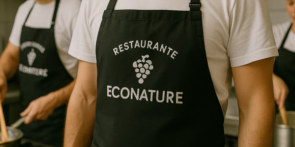 Estampación Textil, Bordados e Impresión DTF Montornès del Vallès · Delantales